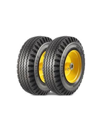 pu foam wheel 10'' flat free tire PU1612